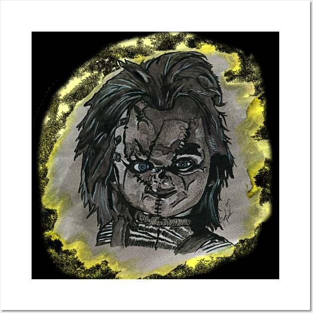 Chucky Wall Art by BladeAvenger